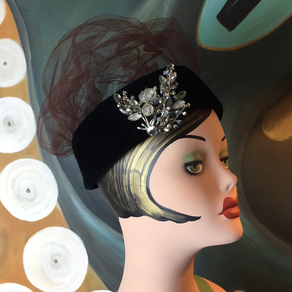 Vintage Mid Century Don Anderson Black Pil…